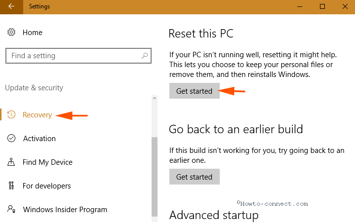 Reset Windows 10 Removing Everything, Keeping Files pic 2