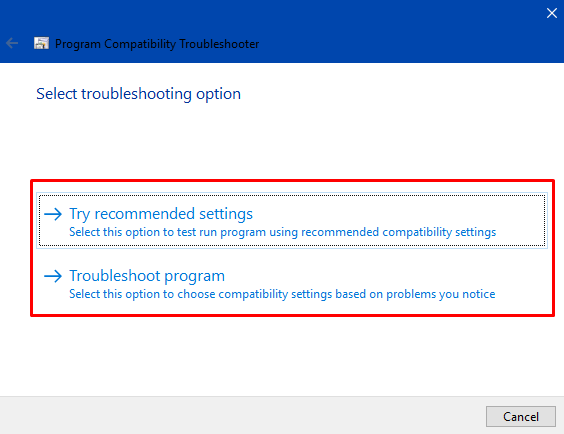Run Program Compatibility Troubleshooter on Windows 10 Photo 5