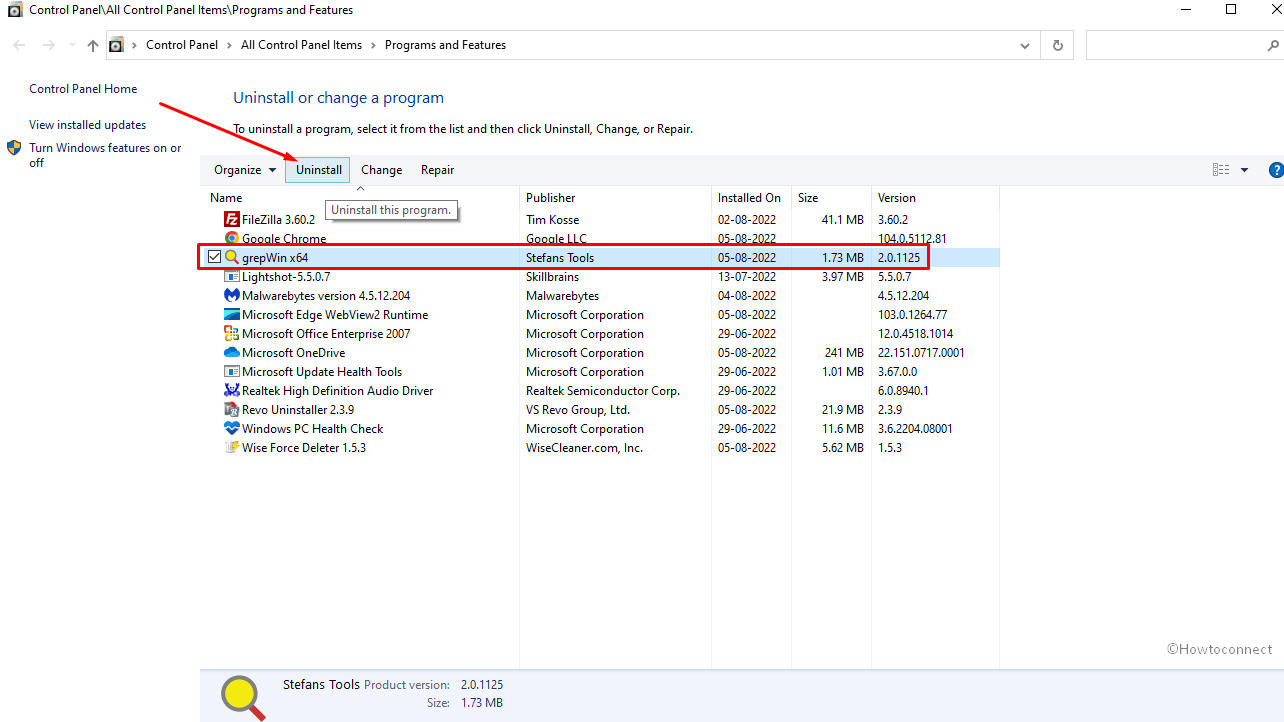 Run an full scan of Windows Defender and remove third party programs