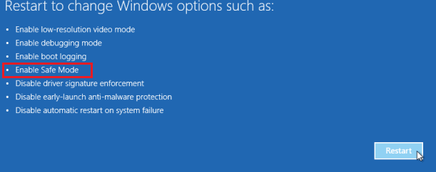Safe mode During Boot Failure on Windows 10 image 7