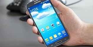 Samsung galaxy s4 smartphone