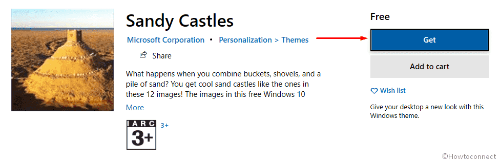 Sandy Castles Windows 10 Theme