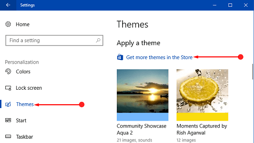 Set 26Creative Theme in Windows 10 Image 2