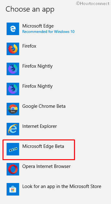 Set Microsoft Edge Beta Default image 2