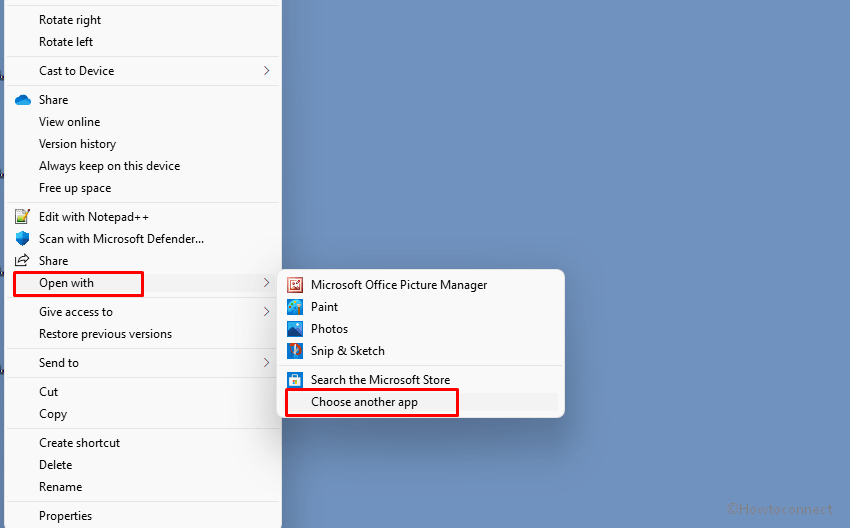 Set Windows Photo viewer as default in Windows 11