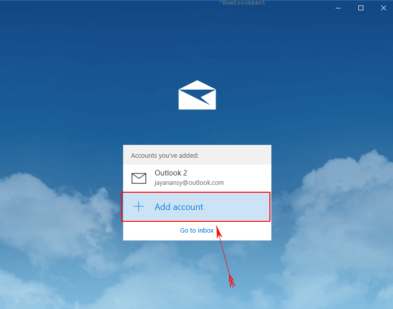 Set up an Email Account in Mail app image 1