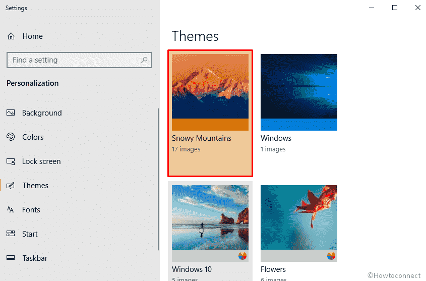 Snowy Mountains Theme for Windows 10 [Download] image 2