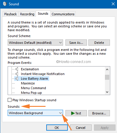 Windows 10 - Set Alarm for Low or Critical Battery Level