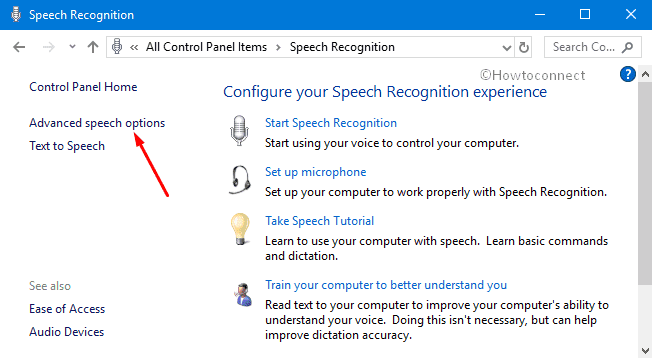 Speech Recognition could not start Cryptic Error in Windows 10 Pic 5