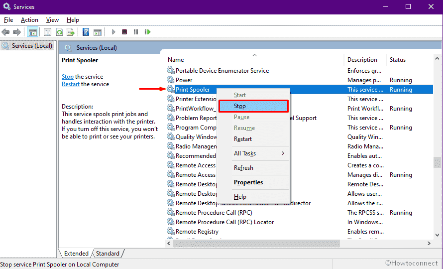 status error – printing - update USB driver