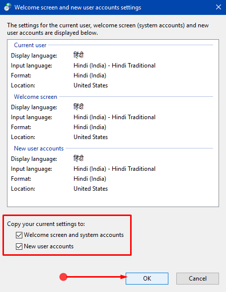 Switch Default Language in Windows 10 Picture 8