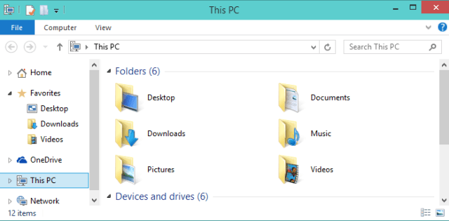 Revert Libraries in This PC Navigation in Windows 10