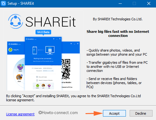Transfer Large Files Using SHAREit on Windows 10 picture 1