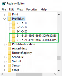 Two keys with same entries