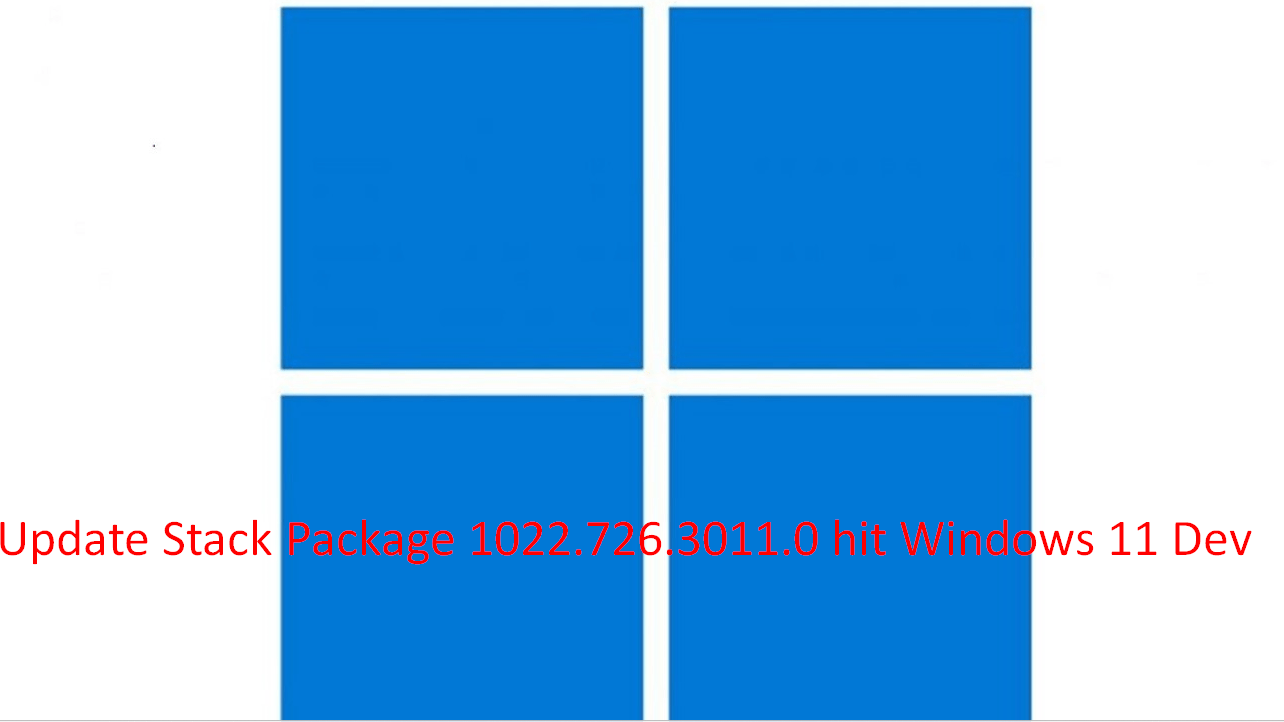 Update Stack Package 1022.726.3011.0