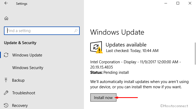 Update latest Windows if available Pic 5