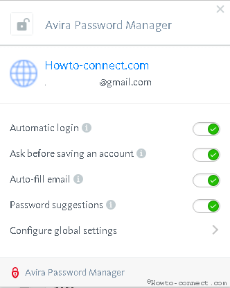 Use Avira Password Manager on Firefox, Chrome image 1