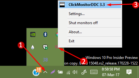 Use ClickMonitorDDC for Changing Brightness image 2
