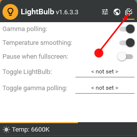 Use LightBulb, Adjust Screen Gamma, Avoid Eye Restrain in Windows 10 pic 3