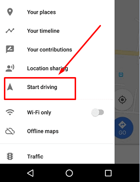 Use One Tap Drive to Home or Work locations image 1