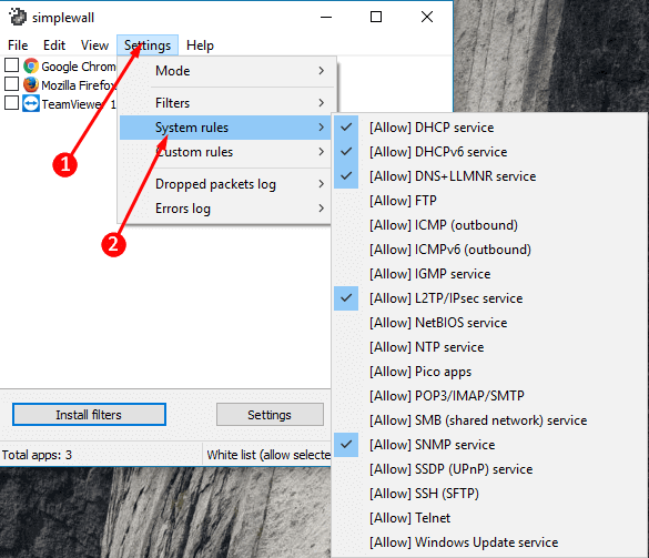 Use Simplewall to Simplify Firewall on Windows pic 6