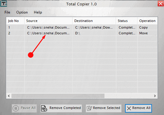 Use Total Copier for Windows to Take Manage File Copy Job photo 3