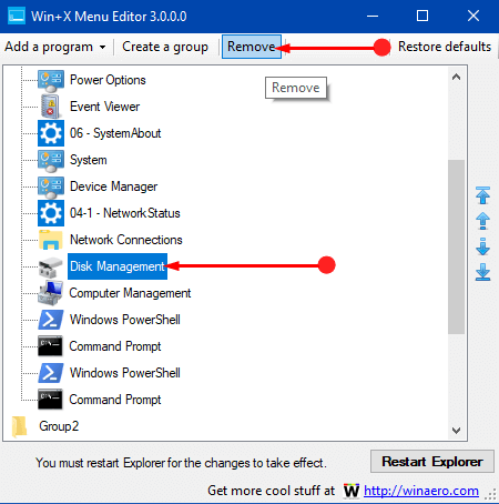 Use Win+X Menu Editor v3.0 in Windows 10 Pics 7