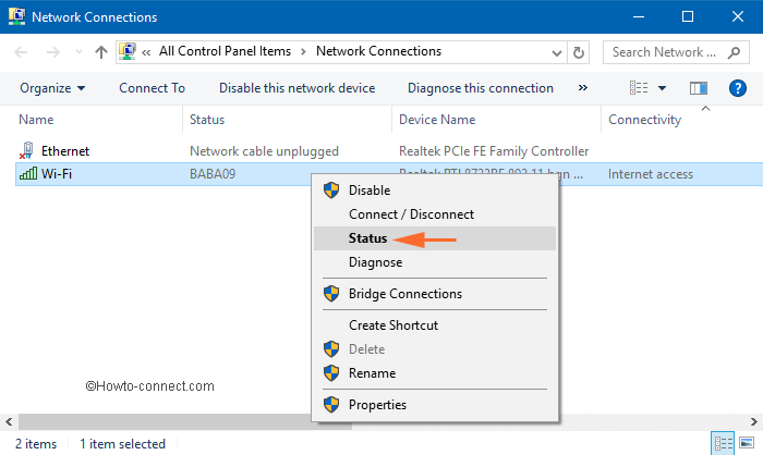 View Network Status in Windows 10 pic 10