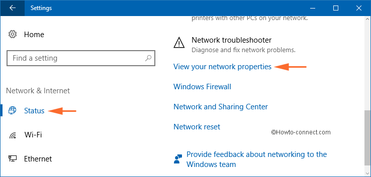 View Network Status in Windows 10 pic 7