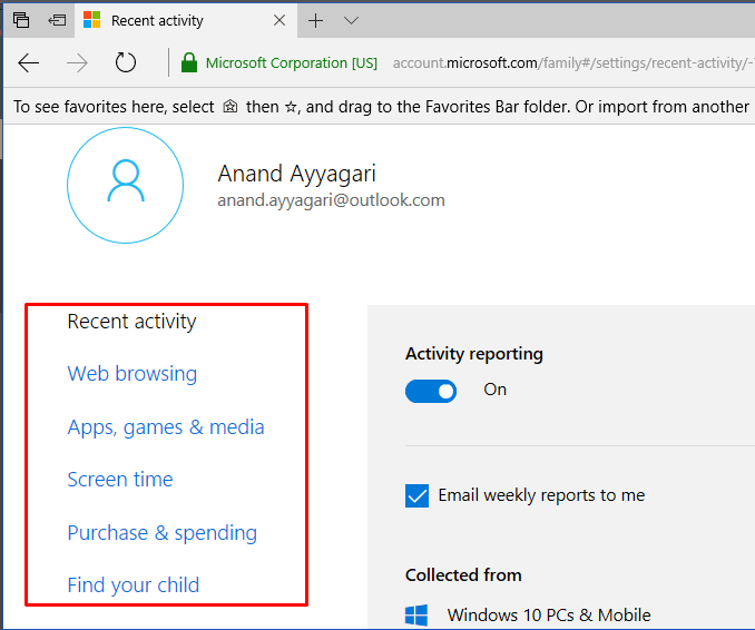 View and Change Family Account Settings in Windows 10 Image 5
