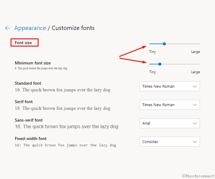 Ways to Change Font Size on Chromium Microsoft Edge Image 2