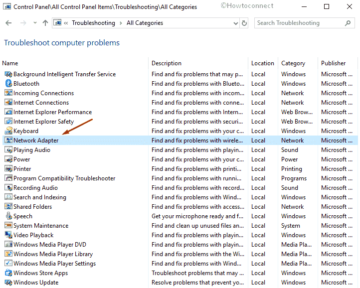 How to Run Network Adapter Troubleshooter in Windows 10 - Image 2