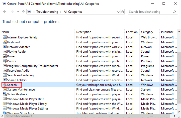 Ways to Run Speech Troubleshooter in Windows 10 Image 10