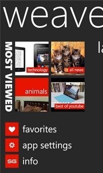 weave reader app for windows phone 8