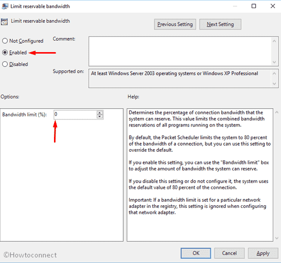 What is QoS Packet Scheduler in Windows 10 and How to Configure it image 3