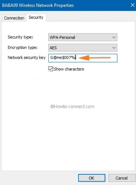 WiFi Password on Windows 10