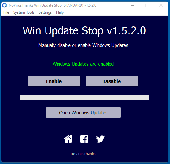 Win Update Stop