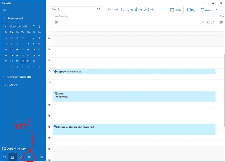 Windows 10 1903 mail and calender switch Microsoft to do