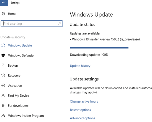 Windows 10 Build 15002 Important Improvements image