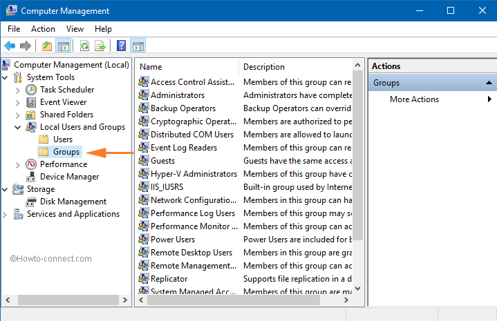 Windows 10 - Create Local User Account, User Group, View & Change Properties image 2