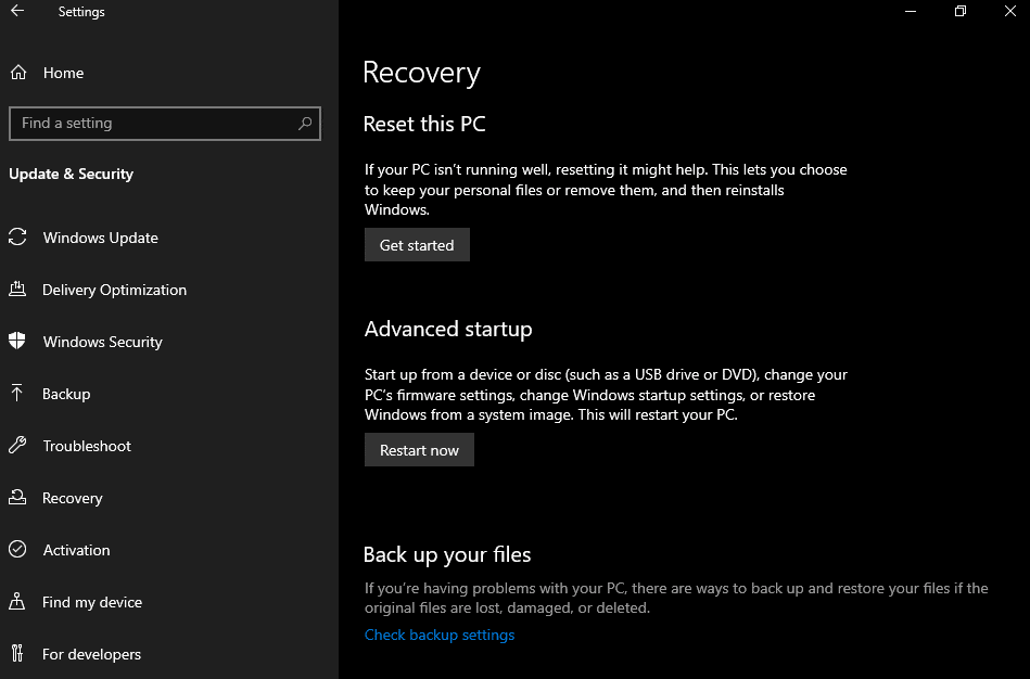 Windows 10 Insider Build 18312 Pic 1
