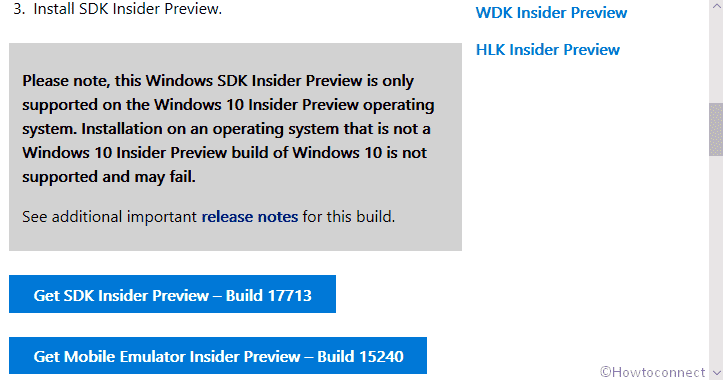 Windows 10 SDK Preview Build 17713 Details