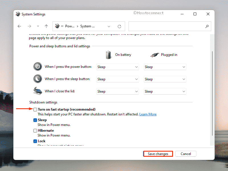 Windows 11 performance problems - Turn off fast boot