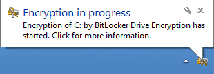 windows 8 bitlocker encryption process in background