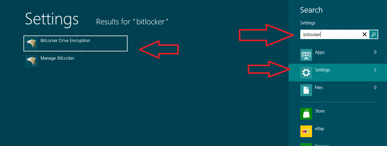 windows 8 bitlocker encryption