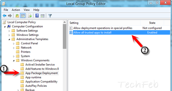 windows 8 group policy configure