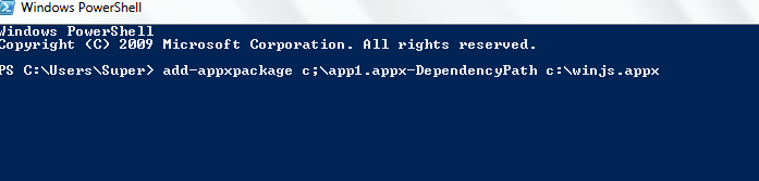 windows 8 power shell