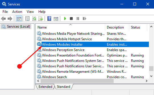 Windows Modules Installer Worker High CPU Usage in Windows 10 Picture 3