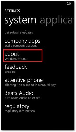 windows phone 8 about tile
