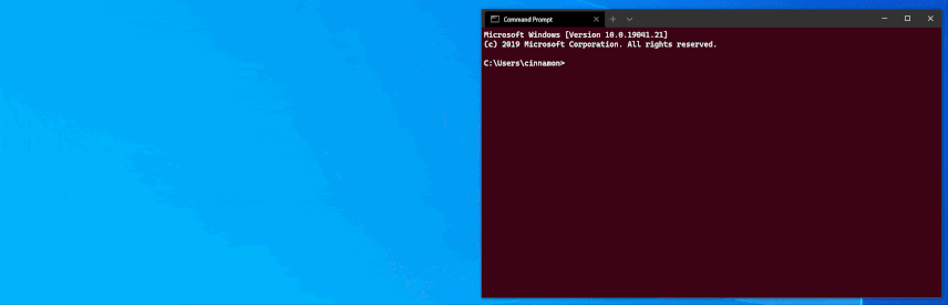 Windows Terminal V0.9